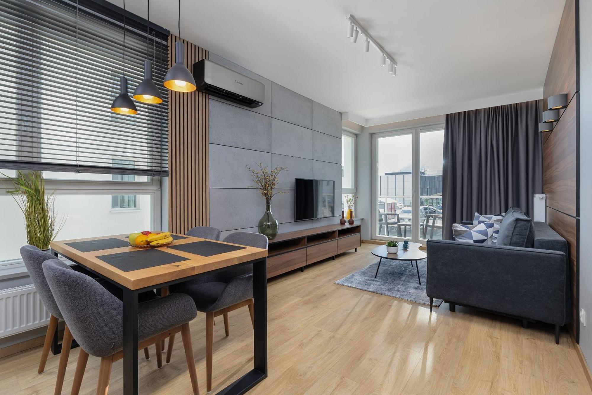 Nowoczesny Apartament Z Parkingiem W Centrum Szczecina By Noclegi Renters Екстериор снимка